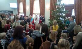 Šventinę nuotaiką kūrė ligoninės svečiai