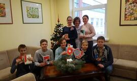 Šventinę nuotaiką kūrė ligoninės svečiai