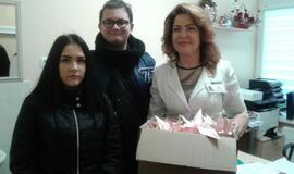 Šventinę nuotaiką kūrė ligoninės svečiai