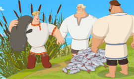 Animacinės komedijos „Trys didvyriai“ herojai sugrįžta į kino ekranus