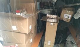 Laimikis - 11 991 pakelis kontrabandinių cigarečių