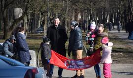 Klaipėdai dovanota istorinė vėliava