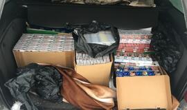 Laimikis - 11 991 pakelis kontrabandinių cigarečių