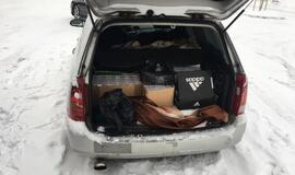 Laimikis - 11 991 pakelis kontrabandinių cigarečių