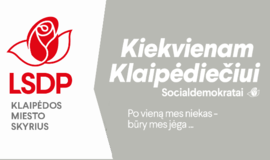 "Pirma investicijos į žmogų, o tik po to į asfaltą"