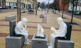 Staigmenos Mažvydo alėjoje džiugina praeivių akis