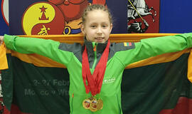 Jaunoji klaipėdietė - ušu talentė