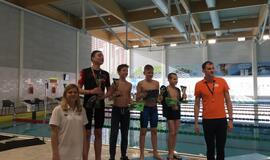 Tarptautinės plaukimo varžybos Klaipėdos baseine