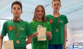 Plaukikams - nauji medaliai