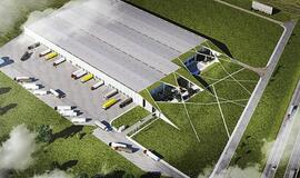 SBA grupės logistikos centras stebins išskirtine architektūra