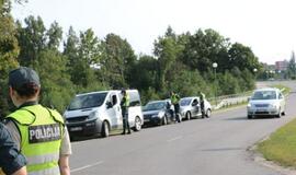 Kelių policijos reidų rezultatai