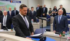 Prisiekė naujoji Klaipėdos taryba
