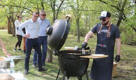 Klaipėdoje užaugintos krevetės jau degustuojamos