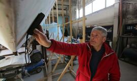 Jachtos "Lietuva" remontas