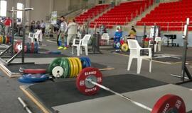 Lietuvos sunkiaatlečių rinktinė Gruzijoje