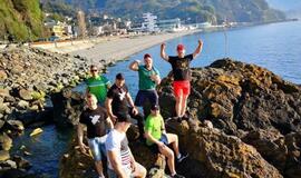 Lietuvos sunkiaatlečių rinktinė Gruzijoje