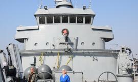 Nato laivų lankytojai