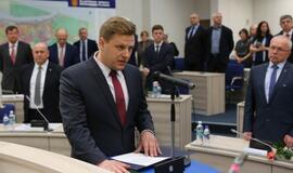 Prisiekė naujoji Klaipėdos taryba