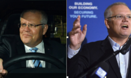 Į Australijos premjerą protestuotoja sviedė kiaušinį