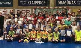 Mergaičių rankinio turnyre - klaipėdiečių sėkmė