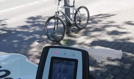 Palangoje - rekordiškai nusitašęs dviratininkas