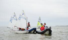 Beveik 200 buriuotojų Nidoje orai nepašykštėjo iššūkių