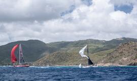 „Ambersail 2“ įgulos kapitonas: pirmą kartą gyvenime fiziškai aplenkėme mūsų didįjį konkurentą jachtą „Sojana“