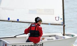 Beveik 200 buriuotojų Nidoje orai nepašykštėjo iššūkių