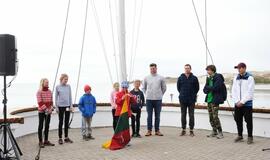 Beveik 200 buriuotojų Nidoje orai nepašykštėjo iššūkių