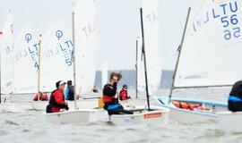 Beveik 200 buriuotojų Nidoje orai nepašykštėjo iššūkių