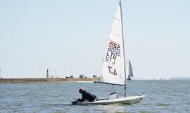 Beveik 200 buriuotojų Nidoje orai nepašykštėjo iššūkių