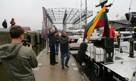 Ambersail II atvyko į Klaipėdą