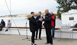 Beveik 200 buriuotojų Nidoje orai nepašykštėjo iššūkių