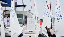 Beveik 200 buriuotojų Nidoje orai nepašykštėjo iššūkių