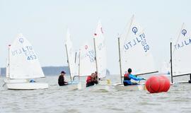 Beveik 200 buriuotojų Nidoje orai nepašykštėjo iššūkių