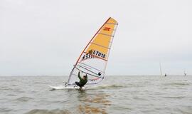 Beveik 200 buriuotojų Nidoje orai nepašykštėjo iššūkių