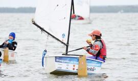 Beveik 200 buriuotojų Nidoje orai nepašykštėjo iššūkių