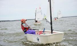 Beveik 200 buriuotojų Nidoje orai nepašykštėjo iššūkių