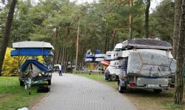 Beveik 200 buriuotojų Nidoje orai nepašykštėjo iššūkių