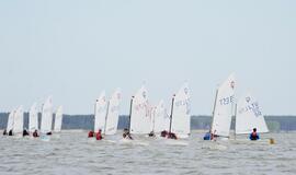 Beveik 200 buriuotojų Nidoje orai nepašykštėjo iššūkių