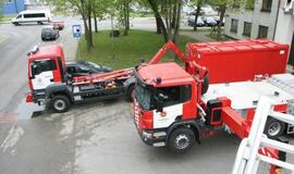 Ekskursija pas ugniagesius