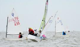 Beveik 200 buriuotojų Nidoje orai nepašykštėjo iššūkių