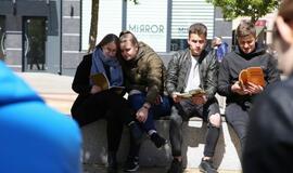 Klaipėdos jaunimas skaito knygas