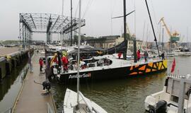 Ambersail II atvyko į Klaipėdą