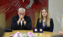 Meras pasveikino Lietuvos rankinio lygos čempionus