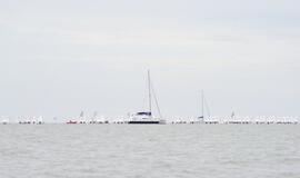 Beveik 200 buriuotojų Nidoje orai nepašykštėjo iššūkių