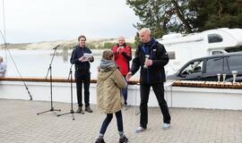 Beveik 200 buriuotojų Nidoje orai nepašykštėjo iššūkių