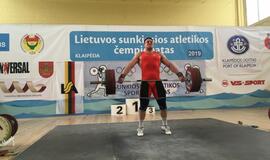 Klaipėdoje - Lietuvos vyrų ir moterų sunkiosios atletikos čempionatai