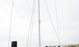 Beveik 200 buriuotojų Nidoje orai nepašykštėjo iššūkių