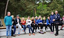 Beveik 200 buriuotojų Nidoje orai nepašykštėjo iššūkių